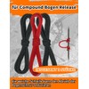 THREE ARCHERS Archery D-Loop Release Nock Durable Wire D Ring