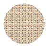 Outdoor Round Tablecloth with Elastic Band, Diameter 90 cm, Elastic