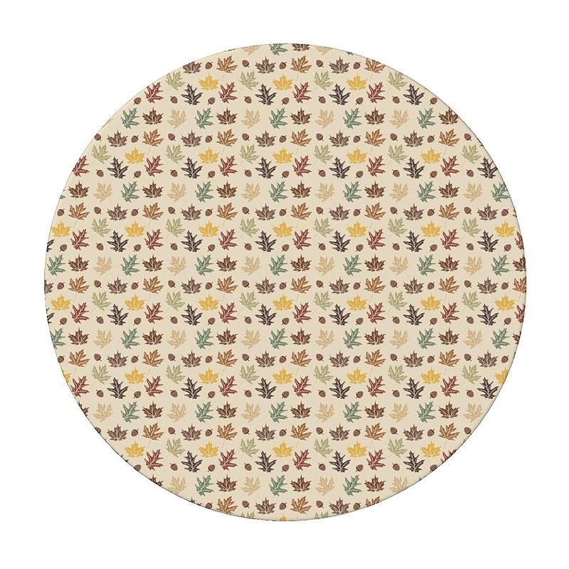 Outdoor Round Tablecloth with Elastic Band, Diameter 90 cm, Elastic