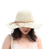 Fieldlabo Straw Hat, Brim Wide, Foldable, UV Protection, Resort, Beach,