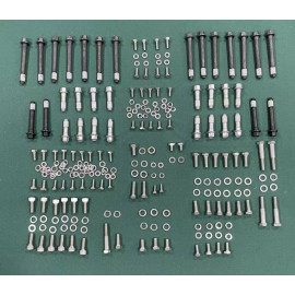 Yesterday's.Muscle.Cars CYLINDER HEAD BOLTS SBC STAINLESS STEEL ENGINE BOLT KIT with 283 327 350 400 SBC