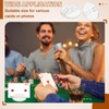 PATIKIL 0.98" Plastic Card Stands, 30 Pieces Place Card Holder
