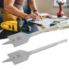 Fafeicy 2Pcs Flat Wood Drill Bit Set 38mm/1.5in, High Carbon