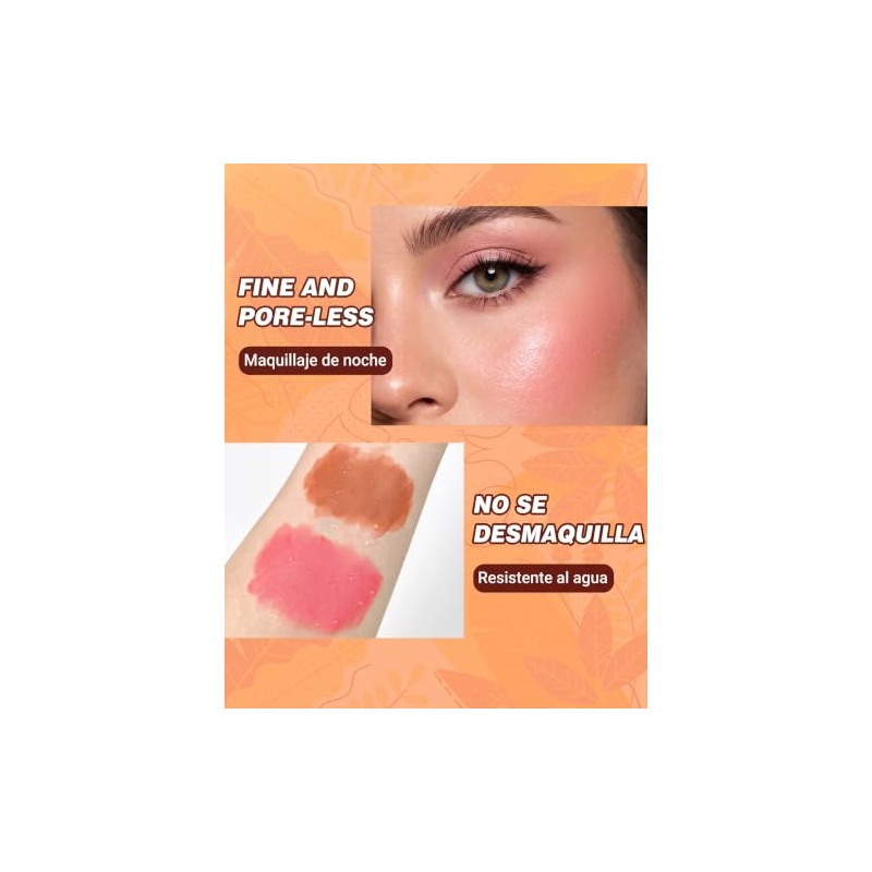 Erinde Rubor y Bronceador Cremoso Multiusos, Barra de Maquillaje 2