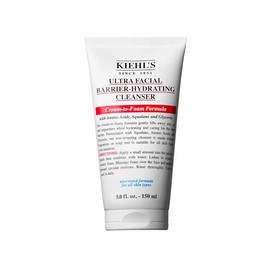 Kiehl’s Ultra Facial Barrier Hydrating Cleanser - Limpiador Facial de Crema a Espuma para Todo Tipo de Piel con Escualano, Glicerina y Tensioactivos d