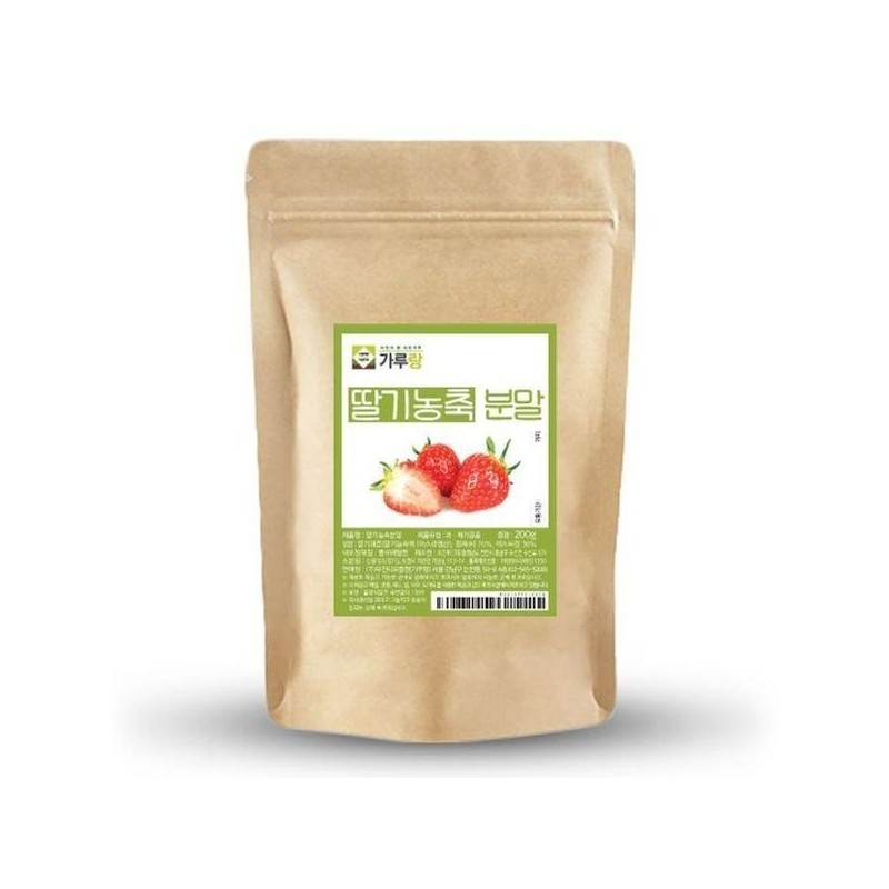 Garurang [Half Club] Powder and concentrated strawberry powder snack /
