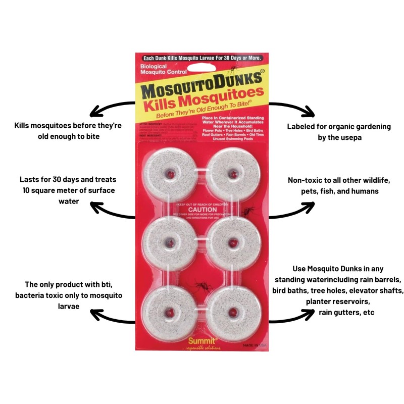 Summit Chemical Co. Insect Mosquito Dunk 6PK