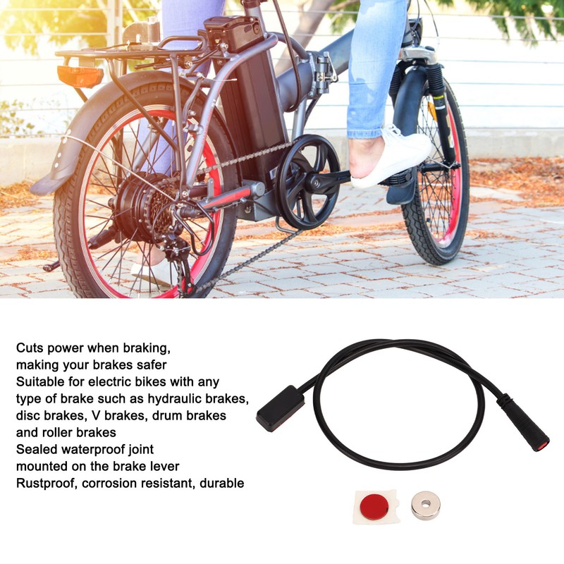 Electric Bike Hydraulic Brake Sensor E Bike Waterproof Brake Power