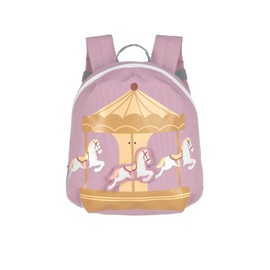 LÄSSIG Unisex Tiny Backpack Luggage Children's Luggage, purple-pink, Tiny Drivers