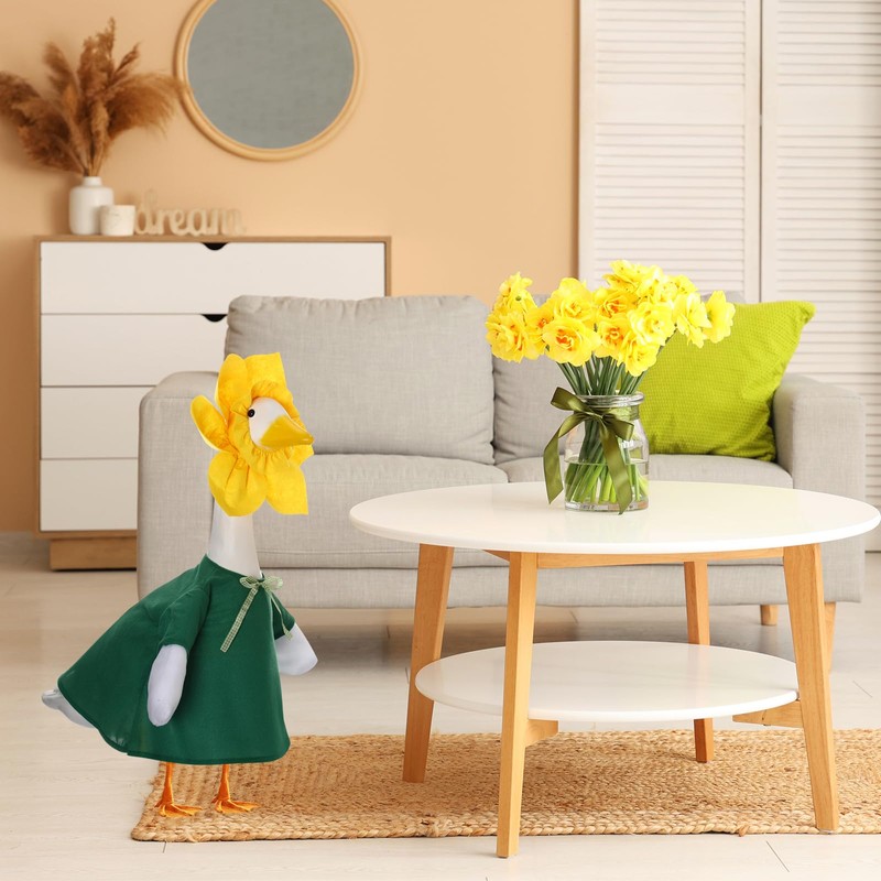 Chicingyou Daffodil Goose Outfit Summer Spring Porch Goose Costume with