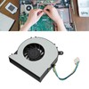 CPU Cooling Fan 4 Pin Connector Integrated PC Laptop Cooler