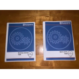 Manual Husqvarna T425 T 425 Chainsaw Service Workshop Repair Manual & Parts Manual