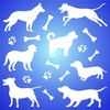 Dog Silhouette Stencil - 11.5 x 11.5cm (S) - Reusable