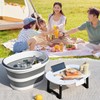 Zonopy Collapsible Bucket, Upgraded 16L (4.2 Gallon) Collapsible Mop Bucket
