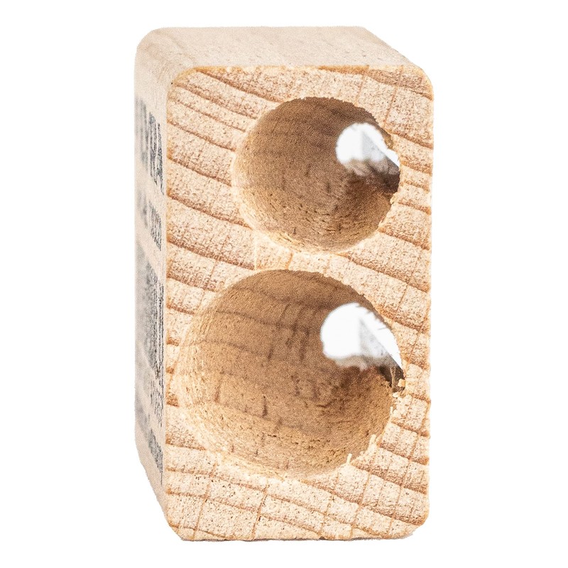 Dixon Lyra Bleistiftanspitzer aus Holz mit Doppelloch (7303210)