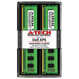 A-Tech 16GB (2x8GB) RAM for Dell XPS 8500, 8700 | DDR3 1600MHz DIMM PC3-12800 240-Pin Non-ECC UDIMM Desktop Memory Upgrade Kit