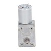 25kg.cm DC Gear Speed Reduction Motor Double Shafts Self Locking