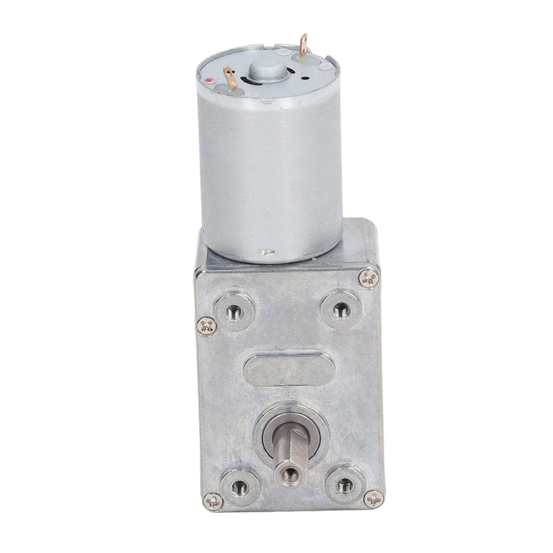 25kg.cm DC Gear Speed Reduction Motor Double Shafts Self Locking