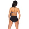 Yourdesignerz Women's Polka Dot Bikini Set Black Black/white