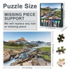 Jigsaw Puzzles 1000 Pieces Glacier National Park Puzzle for Adults