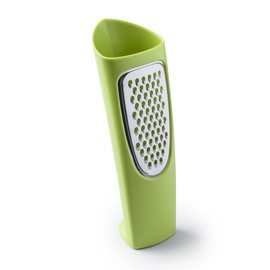 Zeal H28L Grate and Shake Table Cheese Grater with Stainless Steel Blade and Non Slip Feet Lime, Plastic