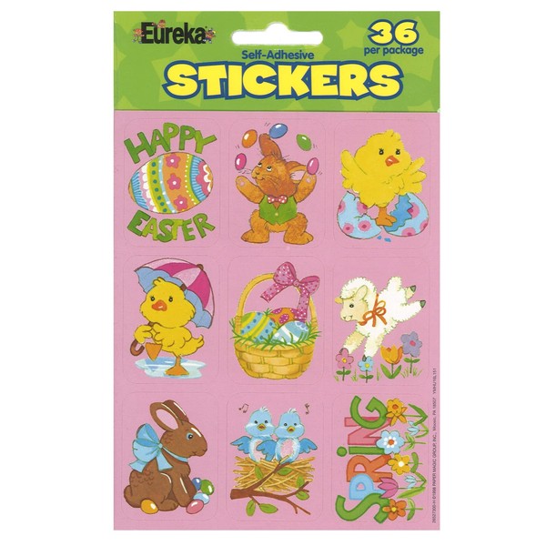 Eureka Easter Stickers