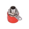 100Pcs 4mm Banana Plug Socket Binding Post Cross Connector Plug