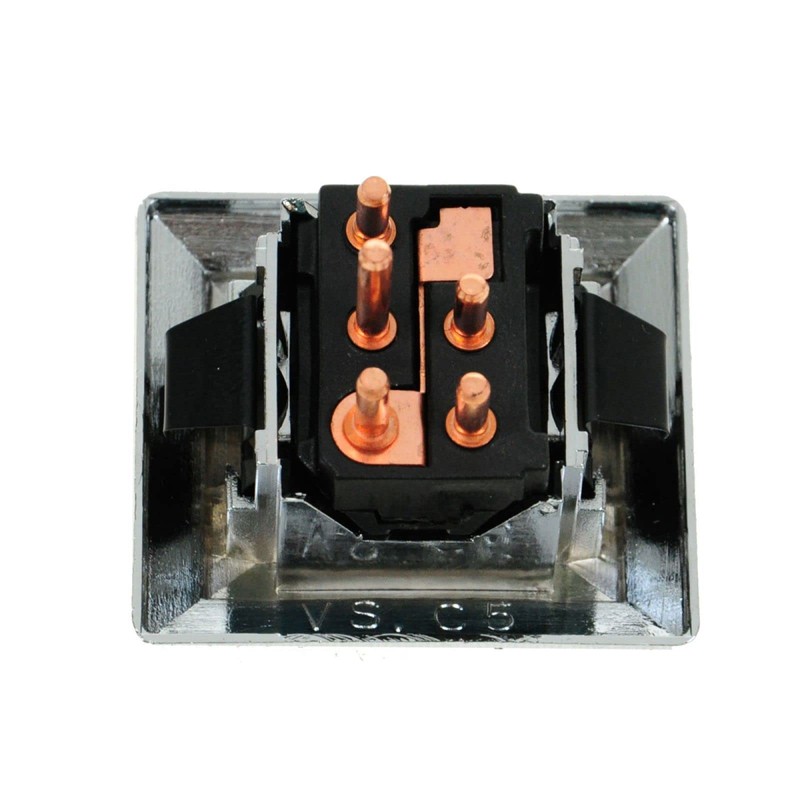 Chrome Power Window Switch Pair Set of 2 for Chevy