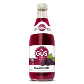 GuS Soda - Dry Blackberry - 12 oz (12 Glass Bottles)