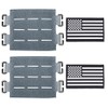 TAXATM Large Molle Patch Panel with Laser Cutting Loop, Molle
