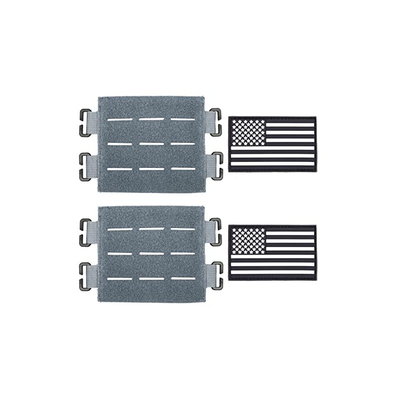 TAXATM Large Molle Patch Panel with Laser Cutting Loop, Molle