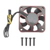 50mm RC Motor Cooling Fan Heat Sink JST Plug Aluminum