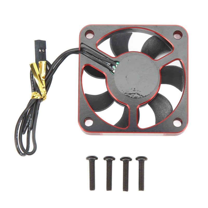 50mm RC Motor Cooling Fan Heat Sink JST Plug Aluminum