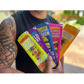 Garden Bar Mango Pineapple Fruit | Healthy Natural Fruit Leather Jerky | Gluten Free, Vegan, Non GMO, High Fiber Snack | 6 Count