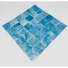 Glass Mosaic Tiles 8 Sheets Sky Blue 12X12 inches for