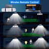 siarenomo Solar Lights Outdoor,270°Wide Angle for Outside with 3 Modes,3
