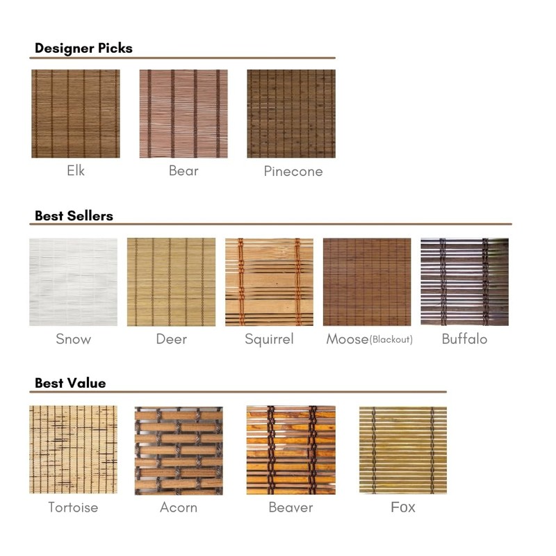 CHICOLOGY Bamboo Blinds , Shades Roman for Windows Window Home