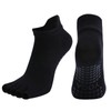 aoozleny Half Toe Non-slip Grip Socks -Five Finger Fitness Socks