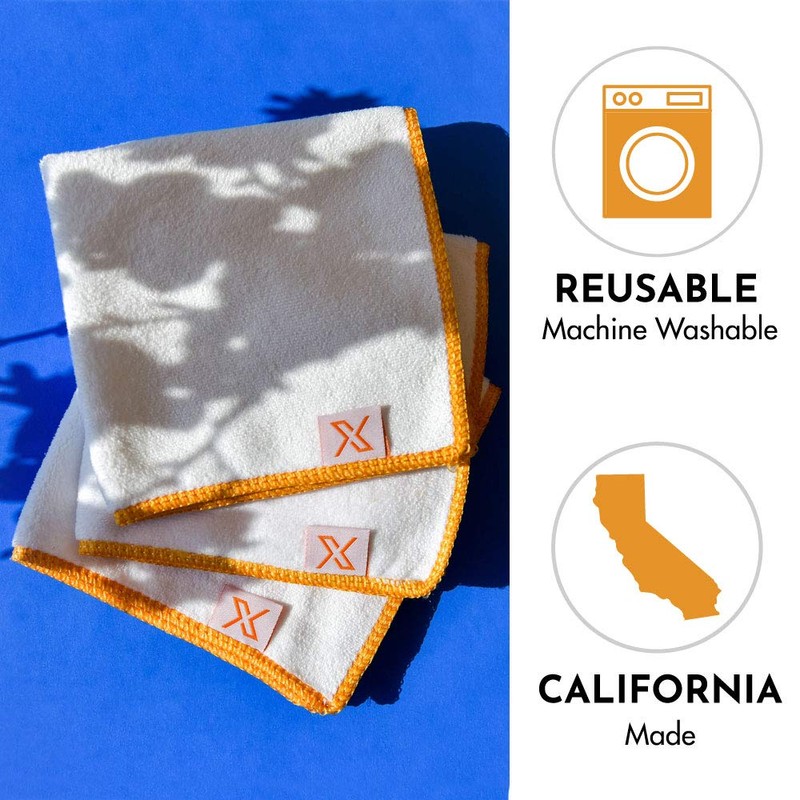 X Ultrasoft Sneaker Cleaning Cloth, 3 Pack! - Microfiber Towel