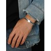 Bestyle 9mm Sturdy Stainless Steel Cuban Bracelet Thick Cuban Link