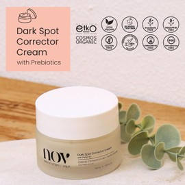 Dark Spot Corrector Cream by NOV Natural Organic Vegan for Women - 1.69 oz Cream