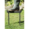 Achla Designs BS-03 Metal Boot Scraper Outdoor, Black 17"L