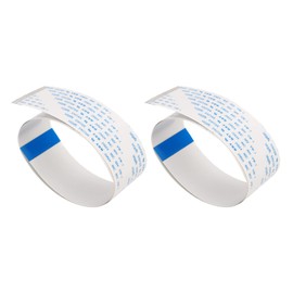 Eujgoov 2Pcs 120cm Printer Flat Data Cable, FFC, USB, Male-to-Male, PET, White, Indoor, XP600-TX800 Compatible