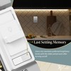 TOPGREENER Kalide Dimmer Light Switch, Pair with 12V Power Supply,
