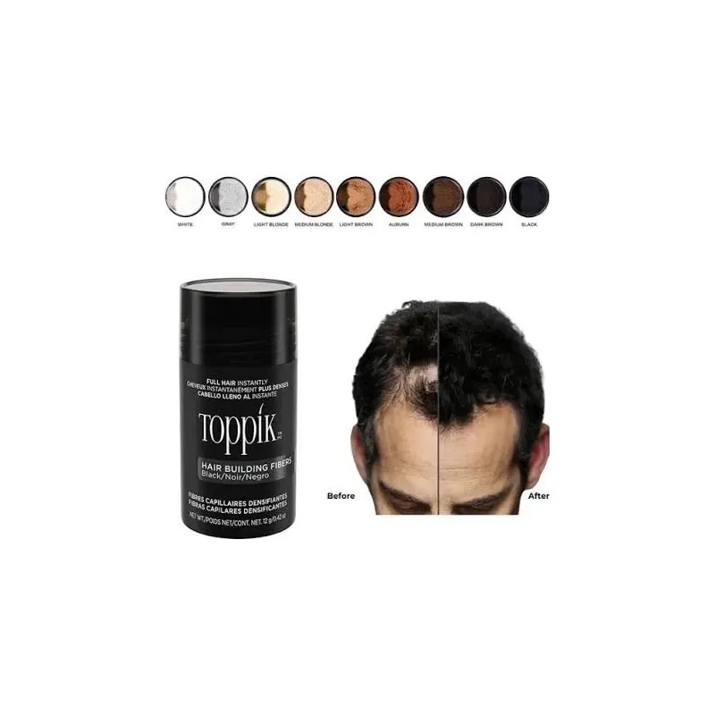 Fibras Capilares De Queratina 27.5g Volumen A Cabello Barba