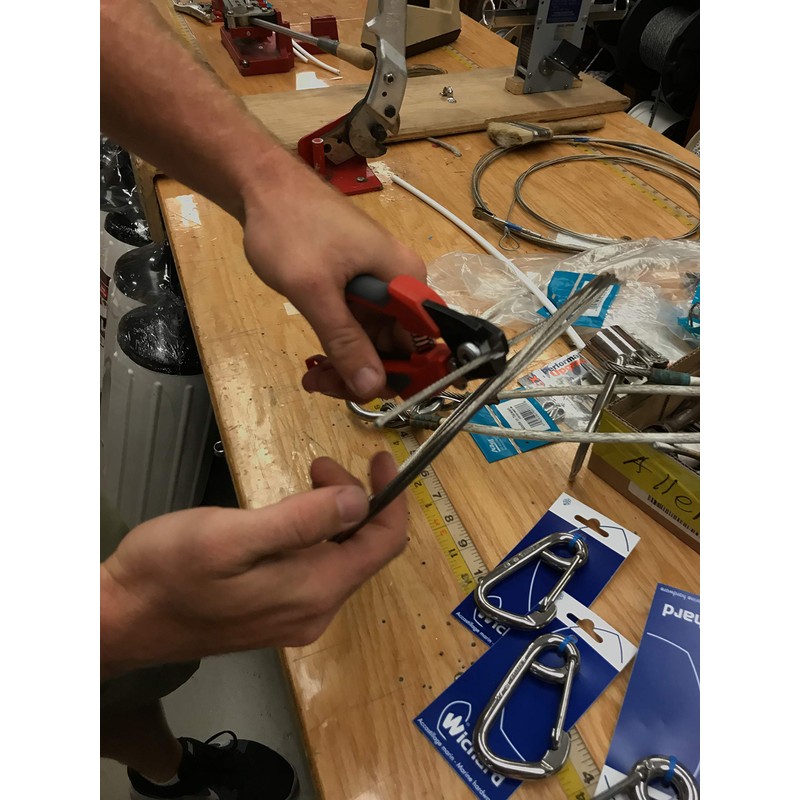 Ascend Tools 7 inch Wire Rope & Electrical Cable Cutter