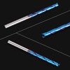 HQMaster Extra Long Spiral Router Bit Upcut 1/4 Inch Shank