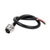 sourcingmap GX12 20cm Joint Type 4 Pin Male Aviation Connector