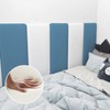 3D Anti-Collision Wall Padding for Kids, Peel and Stick Upholstered