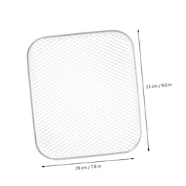 Mobestech Portable Stainless Steel Barbecue Mesh Grill Net Lightweight Outdoor BBQ Accessory for Even Cooking of Meats Vegetables Seafood Camping Picnic Essential